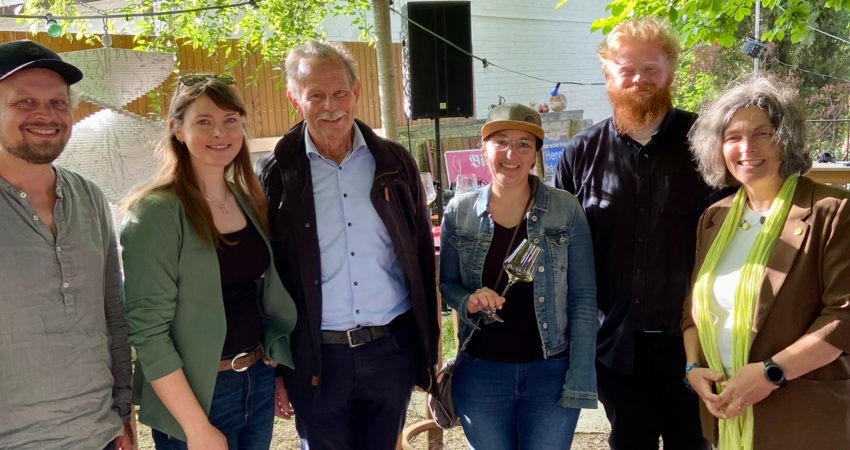 v.lks. Michael Völker, Marlies Dumbsky, Paul Knoblach, Stefanie Fröhlich, Noah Weißenberger, Kerstin Celina