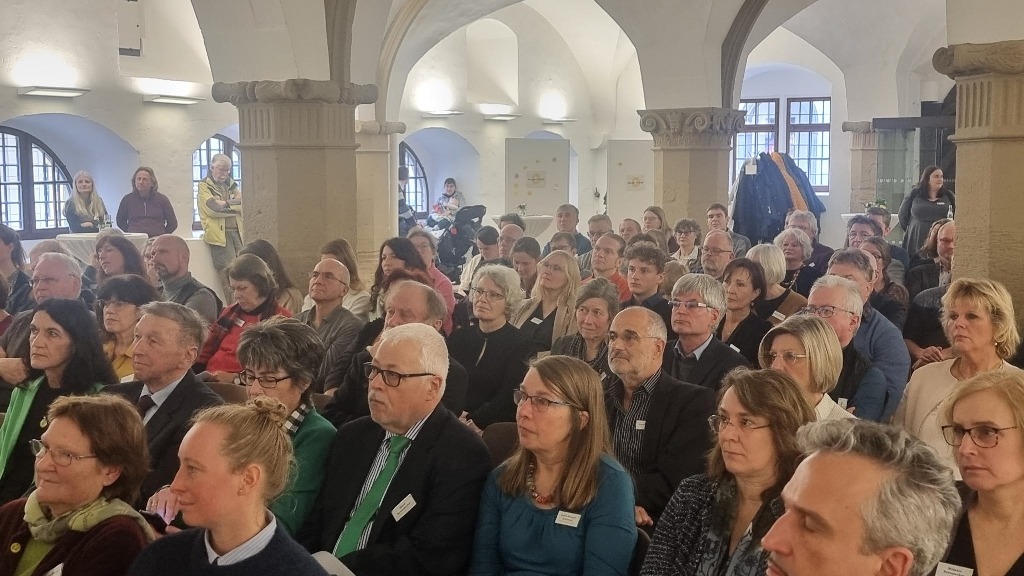 Volle Rathaushalle am Neujahrsempfang