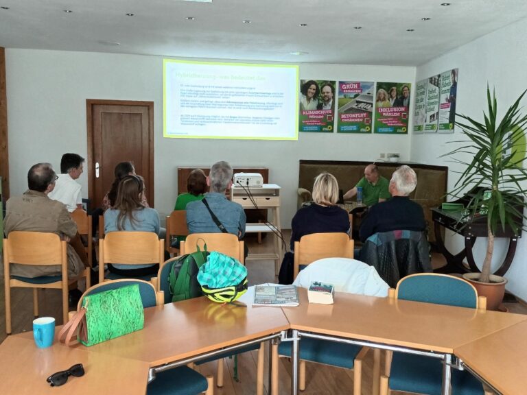 Grüner Stammtisch zum Thema „Wärmewende“