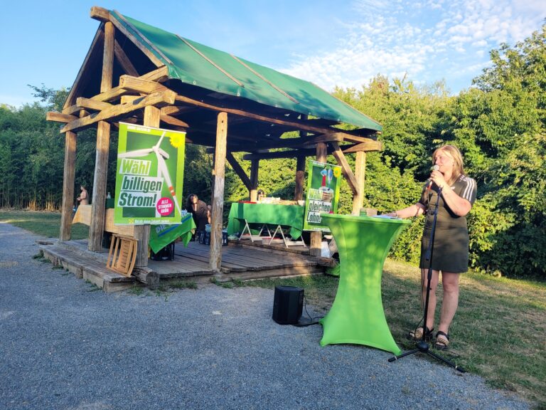 Tessa Ganserer beim Green Dinner 2023