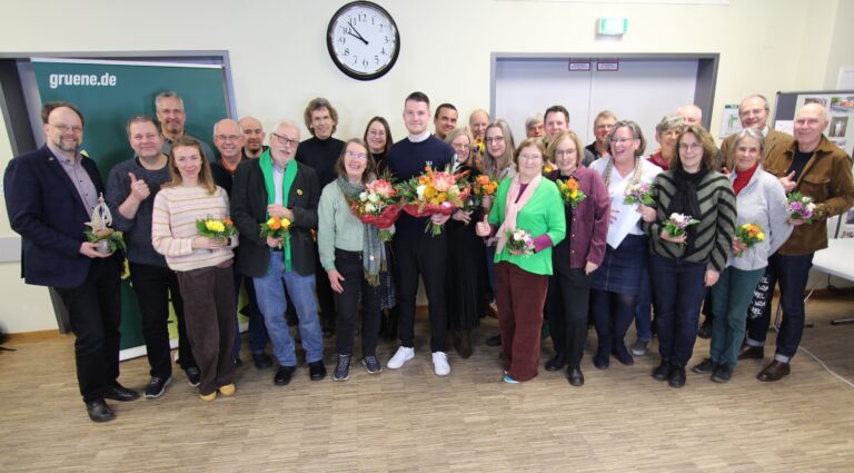 GRÜNE Kreistagsliste für die Kommunalwahl 2026 aufgestellt